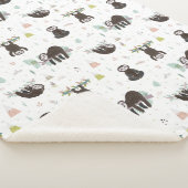 Schläfriges süßes Trägheits-Muster Sherpadecke (3/4)