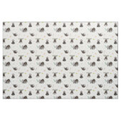 Schläfriges süßes Trägheits-Muster Stoff (Fat Quarter (45,7 x 55,9 cm))