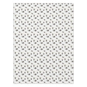 Schläfriges süßes Trägheits-Muster Tischdecke (Vorderseite)