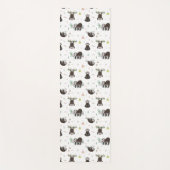 Schläfriges süßes Trägheits-Muster Yogamatte (Vorderseite)