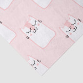 Schläfrigkatzenpapier Seidenpapier (Detail)