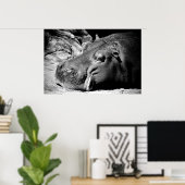 Schläfrigkeit Poster (Heimbüro)