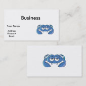 Schläfrigkrabbe Visitenkarte (Vorne/Hinten)