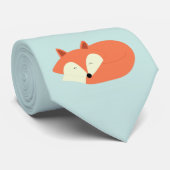 Schlafroter Fuchs Krawatte (Gerollt)