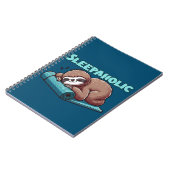 Schlafsaal auf Yoga matt Notizblock (Linke Seite)