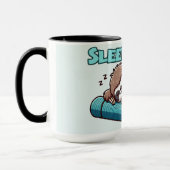 Schlafsaal auf Yoga matt Tasse (Links)