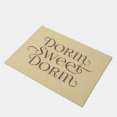 Schlafsaal-Bonbon-Schlafsaal Fußmatte (Schrägansicht)