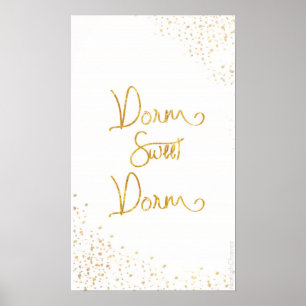 Schlafsaal-süßer Schlafsaal #1 Poster