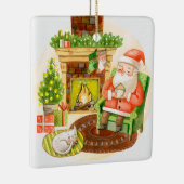 SchlafSanta Keramikornament (Rechts)