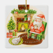 SchlafSanta Keramikornament (Rückseite)