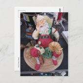 SchlafSanta Postkarte (Vorne/Hinten)