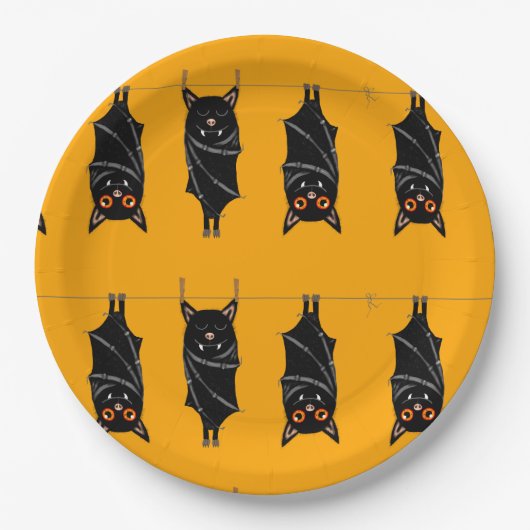 Schlafschläger Pappteller (Vorderseite)