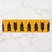 Schlafschläger Wasserflaschenetikett (Einzelnes Label)