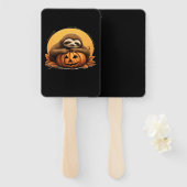 Schlafsessel und Halloween Pumpkin Classic T-Shi Fächer (Vorne und Hinten)
