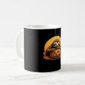 Schlafsessel und Halloween Pumpkin Classic T-Shi Kaffeetasse (Vorderseite Links)