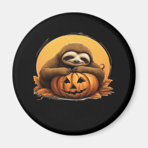 Schlafsessel und Halloween Pumpkin Classic T-Shi Magnet