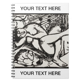 Schlafshepherdess Franz Marc Personalisiert Notec Notizblock