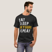 Schlafskysurf essen T-Shirt (Vorne ganz)