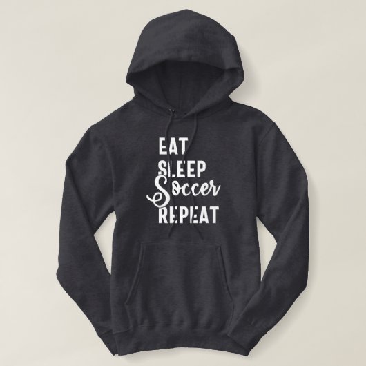 Schlafsoccer wiederholen hoodie (Design vorne)