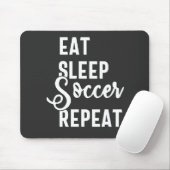 Schlafsoccer wiederholen mousepad (Mit Mouse)
