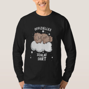 Schlafspielzeug Poodle Pajamas T-Shirt
