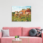 Schläfst die Hüfte Leinwanddruck (Insitu (Wohnzimmer))