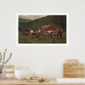 Schläfst die Hüfte Poster (Küche)