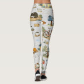 Schlafstädtchen-Leggings Leggings (Rückseite)