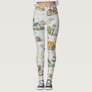 Schlafstädtchen-Leggings Leggings