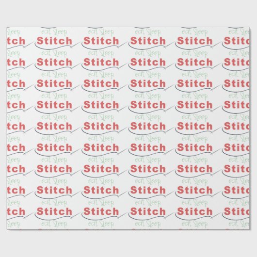Schlafstich essen geschenkpapier (Flach)