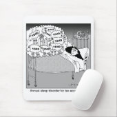 Schlafstörung für Steuerbuchhalter Mousepad (Mit Mouse)