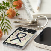 Schlafstörungen Sensibilisierungsketten Schlüsselanhänger (Vorderseite rechts)