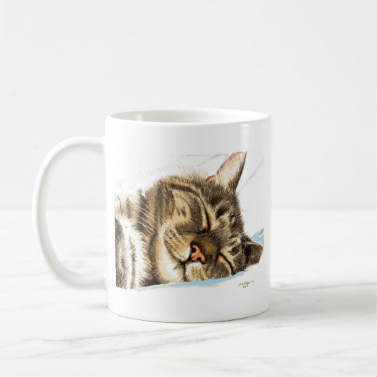 Schlaftablette Kaffeetasse (Links)