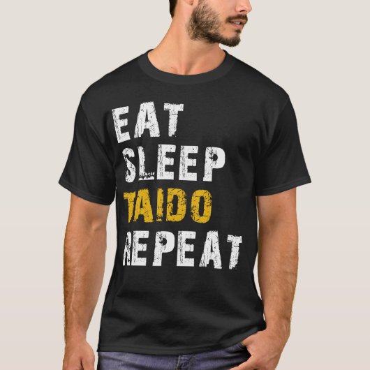Schlaftaido essen T-Shirt (Vorderseite)