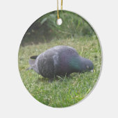 Schlaftaube Custom Geburtstag Keramik Ornament (Links)