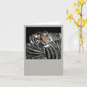 Schlaftiger Karte (Gelbe Blume)