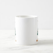 Schlaftrunkene Vintage-Frosch-Kaffeetasse Kaffeetasse (Mittel)