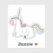 Schlafunicorn Fabulous Sticker (Blatt)