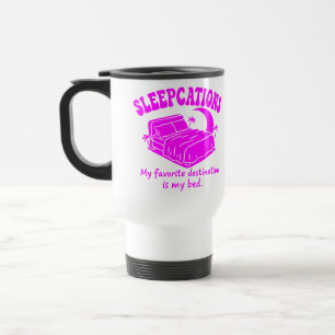 Schlafurlaub Reisebecher