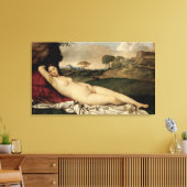 SchlafVenus (von Giorgione) Leinwanddruck (Insitu (Wohnzimmer))