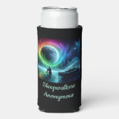 Schlafwandler Anonymer Seltzer kann kühler Selters Dosenkühler (Seltzer Vorderseite)