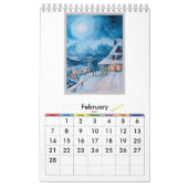 Schlafwandlerkalender Kalender (Feb 2027)