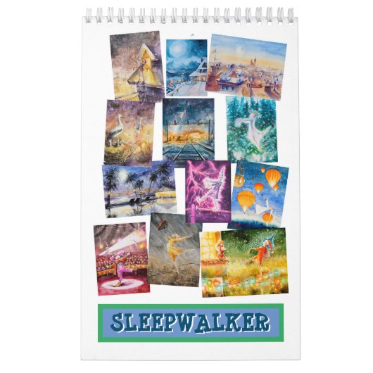 Schlafwandlerkalender Kalender (Titelbild)