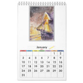 Schlafwandlerkalender Kalender (Jan 2027)