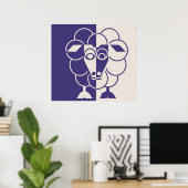 SCHLAFZAHLEN - LEBENSLANG VON MINYMO POSTER (Heimbüro)