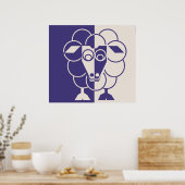 SCHLAFZAHLEN - LEBENSLANG VON MINYMO POSTER (Küche)