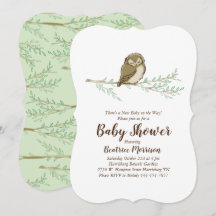 Schlafzimmer Baby Dusche Woodland Bird