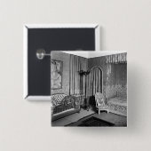Schlafzimmer, das Jeanne Lanvin c.1920-25 gehört Button (Vorne & Hinten)