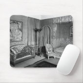 Schlafzimmer, das Jeanne Lanvin c.1920-25 gehört Mousepad (Mit Mouse)