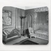 Schlafzimmer, das Jeanne Lanvin c.1920-25 gehört Mousepad (Vorne)
